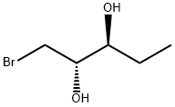 [2S,3S,(+)]-1-Bromo-2,3-pentanediol Struktur