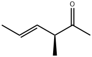 4-Hexen-2-one, 3-methyl-, [S-(E)]- (9CI) Struktur