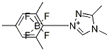 1-Mesityl-3,4-dimethyl-4H-1,2,4-triazol-1-ium tetrafluoroborate Struktur