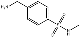 4-(aminomethyl)-N-methylbenzenesulfonamide Struktur