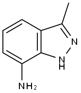 1H-Indazol-7-aMine, 3-Methyl- Struktur