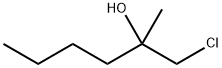 1-CHLORO-2-METHYL-2-HEXANOL Struktur