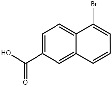 5-BROMO-2-NAPHTHOIC ACID Struktur