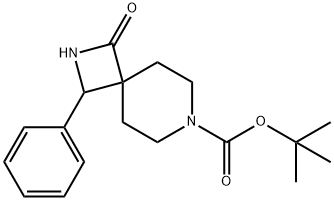 7-Boc-1-oxo-3-phenyl-2,7-diaza-spiro[3.5]nonane Struktur