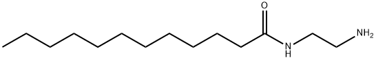 N-(2-aminoethyl)dodecanamide  Struktur