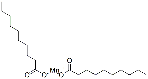 N-DECANOICACID,MANGANESESALT Struktur