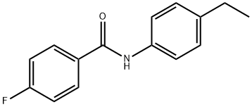 N-(4-Ethylphenyl)-4-fluorobenzaMide, 97% Struktur