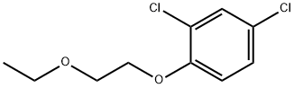 1-(2,4-Dichlorophenoxy)-2-ethoxyethane Struktur