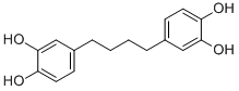 1,4-BIS(3,4-DIHYDROXYPHENYL)BUTANE Struktur