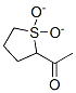 Ethanone, 1-(tetrahydro-1,1-dioxido-2-thienyl)- (9CI) Struktur