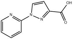 1-PYRIDIN-2-YL-1H-PYRAZOLE-3-CARBOXYLIC ACID Struktur