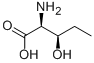 (2S,3R)-2-AMINO-3-HYDROXY-PENTANOIC ACID Struktur