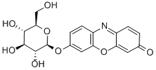 RESORUFIN BETA-D-GLUCOPYRANOSIDE Struktur