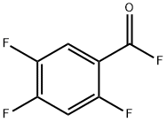 Benzoyl fluoride, 2,4,5-trifluoro- (9CI) Struktur