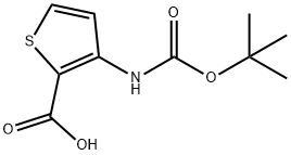 BOC-3-氨基噻吩-2-羧酸, 101537-64-8, 結(jié)構(gòu)式