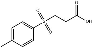 3-[(4-メチルフェニル)スルホニル]プロパン酸 化學(xué)構(gòu)造式