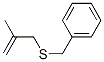 2-Methyl-3-(benzylthio)-1-propene Struktur