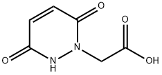 (3,6-DIOXO-3,6-DIHYDROPYRIDAZIN-1(2H)-YL)ACETIC ACID Struktur