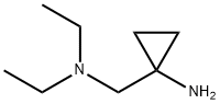 1-AMino-N,N-diethyl-cyclopropaneMethanaMine Struktur