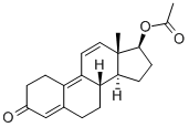 Trenbolone acetate Struktur