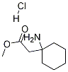 (1-AMino-cyclohexyl)-acetic acid Methyl ester HCl Struktur