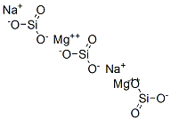 Silicic acid, magnesium sodium salt Struktur