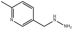 1-((6-methylpyridin-3-yl)methyl)hydrazine Struktur