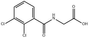 2-[(2,3-dichlorophenyl)formamido]acetic acid Struktur