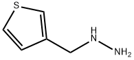 1-(thiophen-3-ylmethyl)hydrazine Struktur