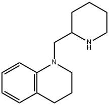 1-(2-Piperidinylmethyl)-1,2,3,4-tetrahydroquinoline dihydrochloride Struktur