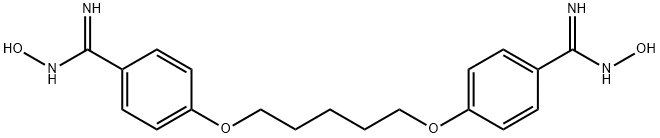 N,N'-dihydroxypentamidine Struktur