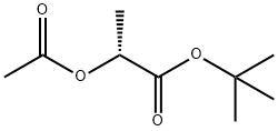 Propanoic acid, 2-(acetyloxy)-, 1,1-diMethylethyl ester, (R)- (9CI) Struktur