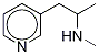 N,α-DiMethyl-3-pyridineethanaMine Struktur