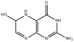 4,6-Pteridinediol,2-amino-5,6-dihydro-(6CI) Struktur