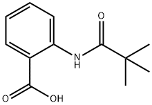 2-[(2,2-DIMETHYLPROPANOYL)AMINO]BENZOIC ACID Struktur