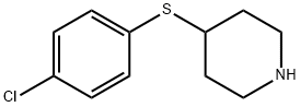 4-(4-CHLORO-PHENYLSULFANYL)-PIPERIDINE Struktur