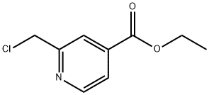 ETHYL 2-(CHLOROMETHYL)ISONICOTINATE Struktur