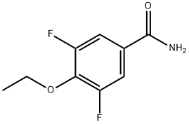 4-Ethoxy-3,5-difluorobenzamide Struktur