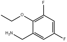 2-ETHOXY-3,5-DIFLUOROBENZYLAMINE Struktur