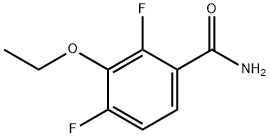 3-Ethoxy-2,4-difluorobenzamide Struktur