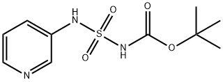 tert-butyl 2,2-dioxo-3-(3-pyridinyl)-2lambda~6~-diazathiane-1-carboxylate Struktur