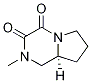 (8aS)-hexahydro-2-Methyl-Pyrrolo[1,2-a]pyrazine-3,4-dione Struktur