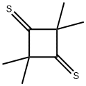 2,2,4,4-TETRAMETHYL-1,3-CYCLOBUTANEDITHIONE Struktur