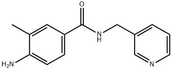 4-AMino-3-Methyl-N-(3-pyridylMethyl)benzaMide Struktur