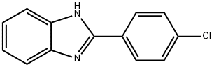 2-(4-CHLOROPHENYL)BENZIMIDAZOLE Struktur