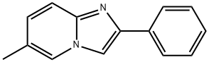 6-METHYL-2-PHENYL-IMIDAZO[1,2-A]PYRIDINE Struktur