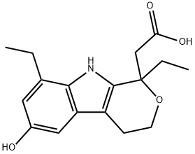 1,8-ジエチル-6-ヒドロキシ-1,3,4,9-テトラヒドロピラノ[3,4-b]インドール-1-酢酸 price.