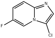 IMidazo[1,2-a]pyridine, 3-chloro-6-fluoro- Struktur