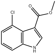 Methyl4-chloro-1H-indole-3-carboxylate Struktur