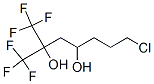 7-Chloro-1,1,1-trifluoro-2-(trifluoromethyl)-2,4-heptanediol Struktur